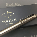 Лазерне гравіювання на ручках Parker