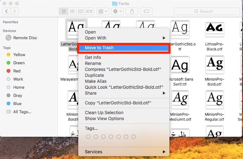 Інструкція по встановленню шрифту на Mac